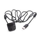 1.8m Dual Magnetic Ring USB Charging Cable for Xbox 360 Controller (Black)