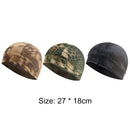 Bicycle Helmet Liner Cap MTB Mountain Bike Sunscreen Python Pattern Hat Headwear