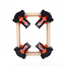 90 Degree Right Angle Clamp Fixing Clips Picture Frame Woodworking Corner Clamp