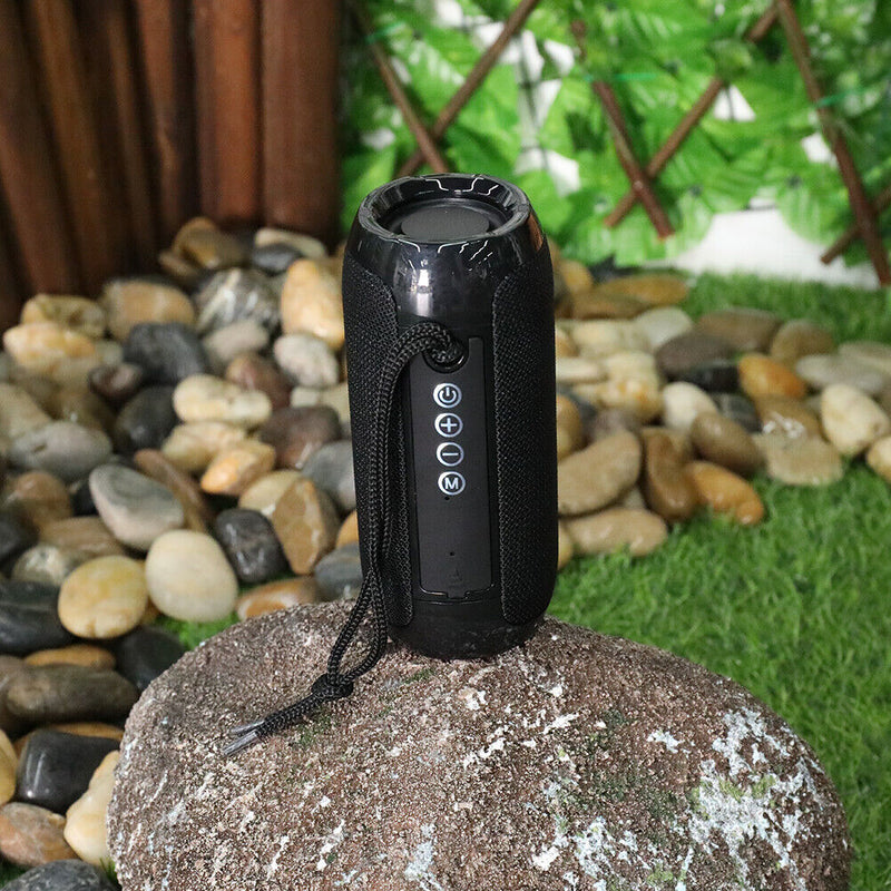 Mountain Bike Waterproof Wireless FM Bluetooth-compatible Column Speaker Newly
