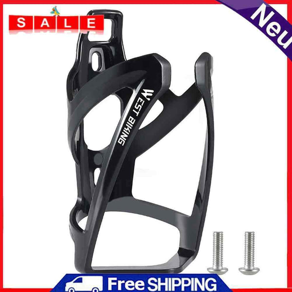 WEST BIKING Drinking Water Bottle Holder MTB Road Bike Kettle Cage (Black)