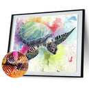 Colored Ink Animals Full Round Drill Diamond Painting Handicraft Hanging Deco