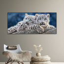 Two White Tigers Oil Paint By Numbers Kits DIY Craft Coloring Drawing Home
