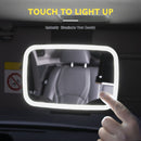 LED Light Car Sun Visor Vanity Mirror Sun-shading Cosmetic Automobile