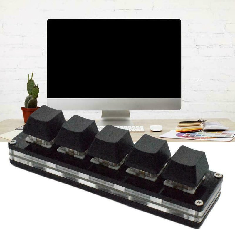 5-Key Mini Mechanical Keyboard Custom Shortcut Programmable Control Keypad L2D6