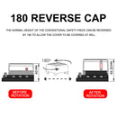 12-32V 6 Way Car Boat Fuse Box with LED Indicator Holder for ATP/ATC/ATO Blade