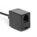 Male 2.5mm TRS Stereo Plug to Female RJ9 6P4C Socket Headset Adapter Audio Cable
