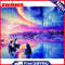 Aurora Oil Paint By Numbers Kits Canvas Picture Wall Art DIY Craft Gift Whale