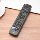 Black Universal TV Remote Control Replacement for Hisense RC3394402/01 3139 238 2962