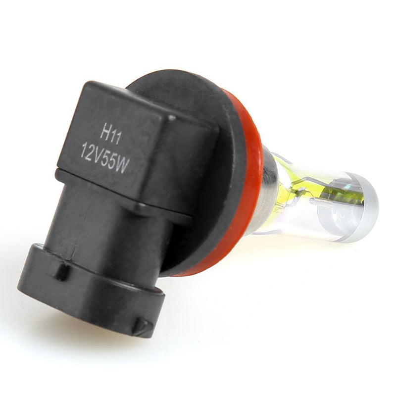 1pc H11 55W 12V Halogen Bulb 3000K Quartz Glass Car Headlight Fog Lamp Bulb