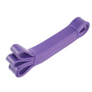 Elastic Resistance Band Exercise Gym Fitness Strength Belt (Purple 32mm) Newly