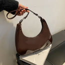 Fashion Design Ladies Small Messenger Bags Girls Patent Leather Top-handle Bag