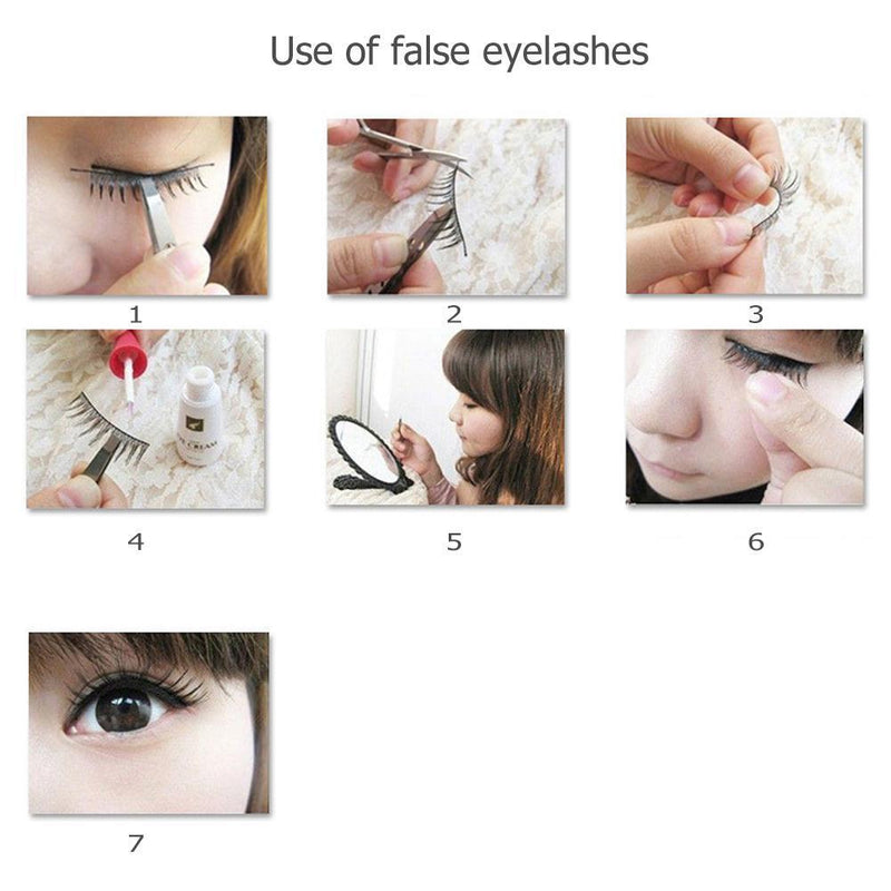 5ml Anti Allergy Quick-drying False Eyelash Glue Eye Lashes Adhesive (White