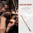 Acoustic Violin Bow Fiddle for Student Beginner Violin Accessories (1/4) Newly