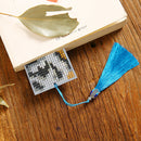 Diamond Paint Leather Bookmark Tassel Special Shape Drill Mark (S39-Tiger)