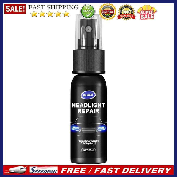 Car Headlamp Polishing Agent Scratch Remover Repair Fluid Spray Auto Access