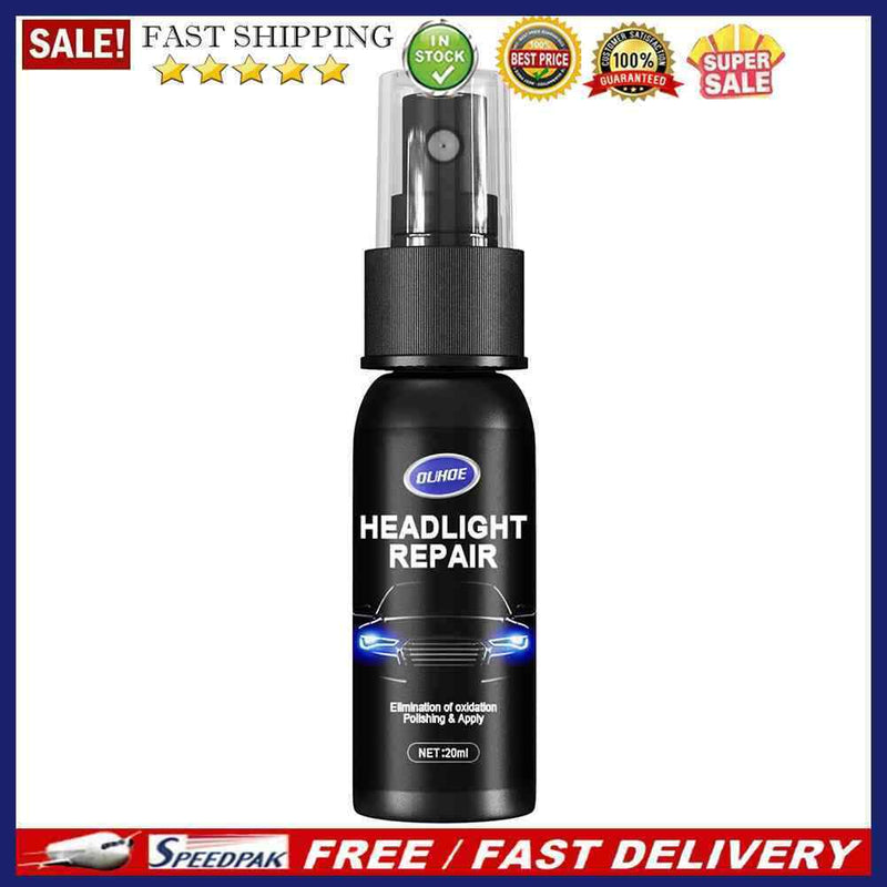 Car Headlamp Polishing Agent Scratch Remover Repair Fluid Spray Auto Access