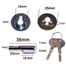 Locks Glass Lock Cabinet Door Window Cabinet lock Showcase Glass Display