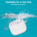 Silicone Case w/ Keychain for ZMI PurPods Pro Earbuds Charging Case (White)