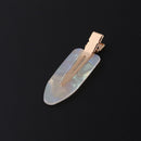 Acetate Leaves Seamless Hair Clip Girls No Bend Crease Bangs Clips (White) Newly