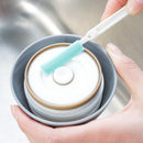 3pcs Bottles Cleaning Brush Portable Sink Scrubber Long Handle Brush