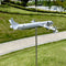 Aircraft Modeling Metal Windmill Garden Sculpture Home Decors for Yard Garden