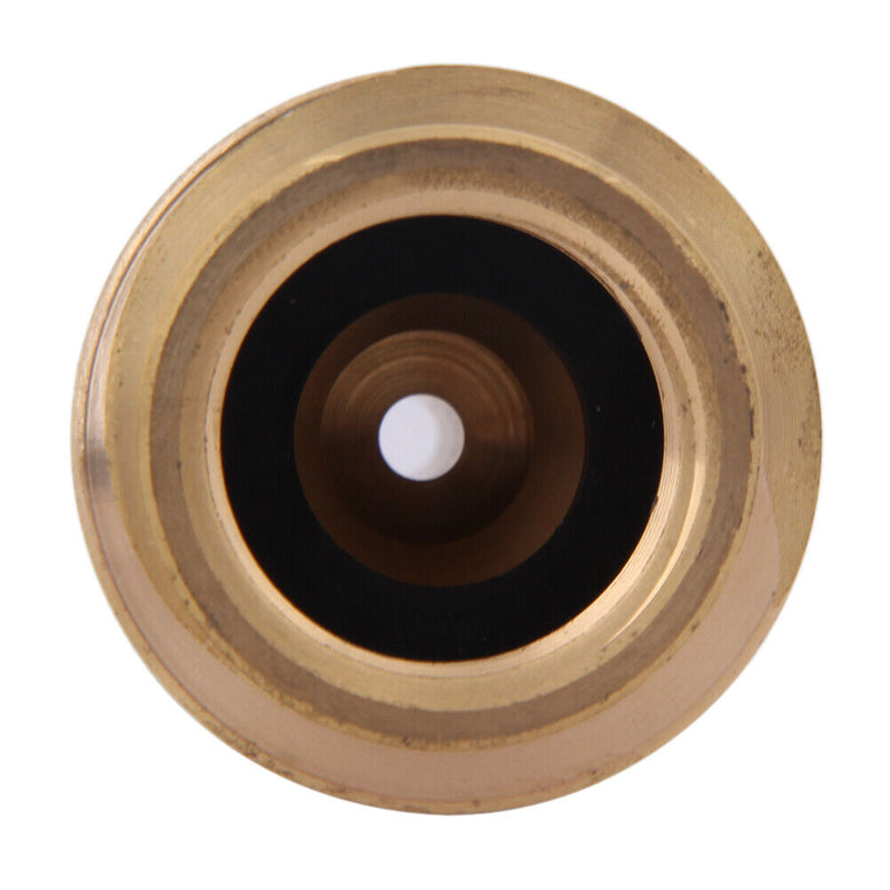 Converts Propane LP TANK POL Service Valve to QCC Outlet Brass Adapter Newly