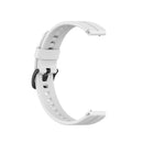 Silicone Strap for Huawei Watch Fit Mini Smartwatch Sports Bracelet (White)