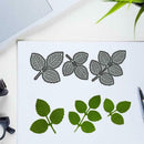 1x Metal Cutting Dies Rose Leaves Cutting Dies Stencil Cards Album X9I7