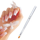 Art Pen Acrylic DIY Half Moon Shape French Drawing French Tips Nail Art Brush