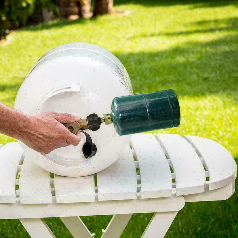 1PC Propane Bottle Refill Adapter 1 LB Small Cylinder Hot Proper Tan Easy S4I3
