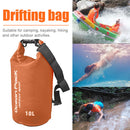 Waterproof Pouch Dry Sack for Drifting Swimming Trekking Bag (Orange 10L)