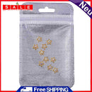 10pcs Glitter Metal Rhinestone Nail Art Charm DIY Manicure Decor (Star)