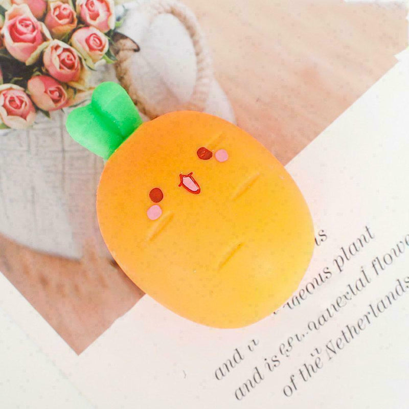1pc Stress Relief Carrot Modeling Pinch Music Students M7U0 Decompression I8Q7