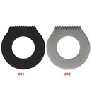 Stainless Steel Outdoor Survival Camping Scraper Flint Equipments (Black)