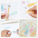 Color Siamese Tweezers Small Suction Rod Contact Lens Case Glasses Wearing Tool