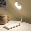Portable Flexi Ring Lamp USB Study Reading LED Light Eye Protection (White)