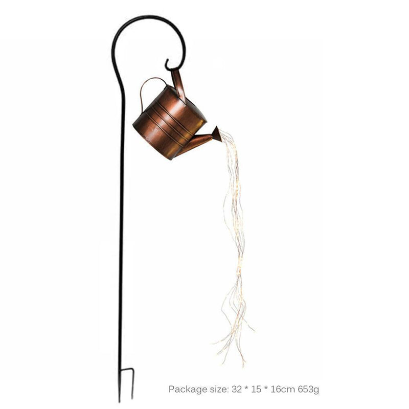 Watering Can Light, Waterfall Flash Shower Waterproof LED Fairy String Lamp