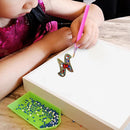 DIY Key Chain Diamond Painting Letters Women Bag Keyring Pendant Gift (N) Newly