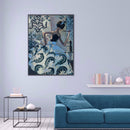 DIY Canvas Digital Oil Picture Big Dress Girl Paint by Number Home Picture Decor
