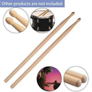 Drum Sticks Brushes Kit?Jazz Folk Acoustic Music w/ velvet black bag V4Y8