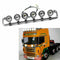 LED Spotlight Light for 1:14 Tamiya Scania RC Tractor Truck Top Roof Light Bar 6