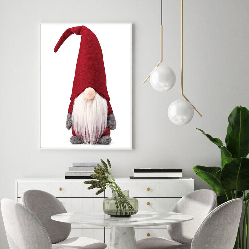 Gnome Oil Paint By Numbers Picture DIY Drawing Decoration Hand Painted Wall Art