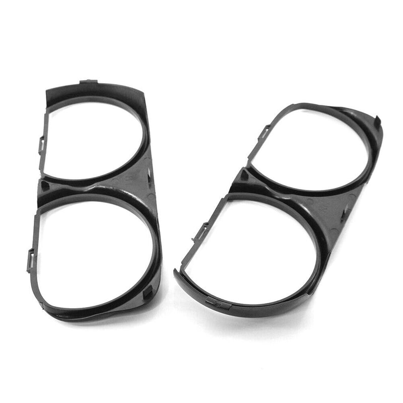 2pcs Front Headlight Lamps - Bezel Protective Bezels Headlight Down
