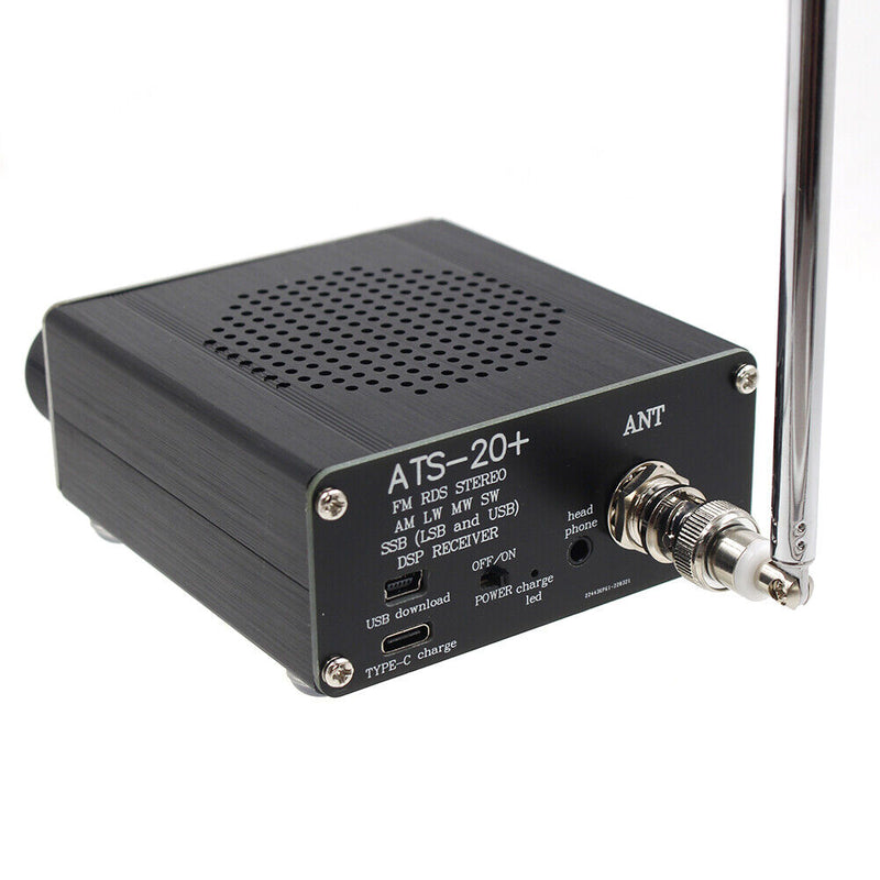 SI4732 Full Band Radio ATS-20+ Receiver FM AM (MW SW) SSB (LSB USB) + Antenna