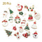 Enamel Alloy Xmas Tree Hanging DIY Craft Christmas Charms Set Bracelet Pendant