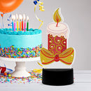 DIY Special Shape Drill Diamond Painting LED Christmas Lamp for Kids Gift Candle