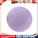 Bath Salt Ball Body Skin Whiten Stress Relief Bubble Shower Ball (Purple)