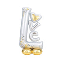 Shape Letter Balloons Foil Balloon Happy Mother's Day Balloons Gift for Mom