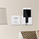 Wall Mounted Mobile Phone Holder Charging Stand Rack Shelf Self Adhesive Bracket